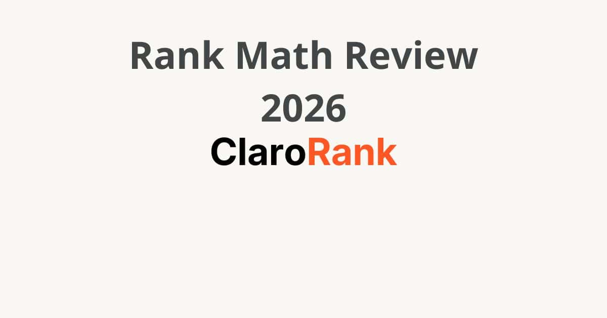 rank math review
