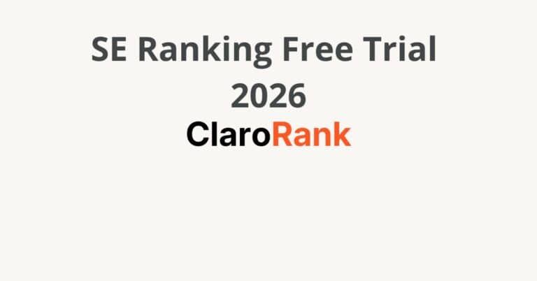SE Ranking Free Trial 2026
