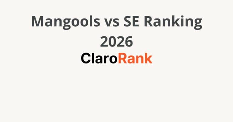 Mangools vs SE Ranking 2026