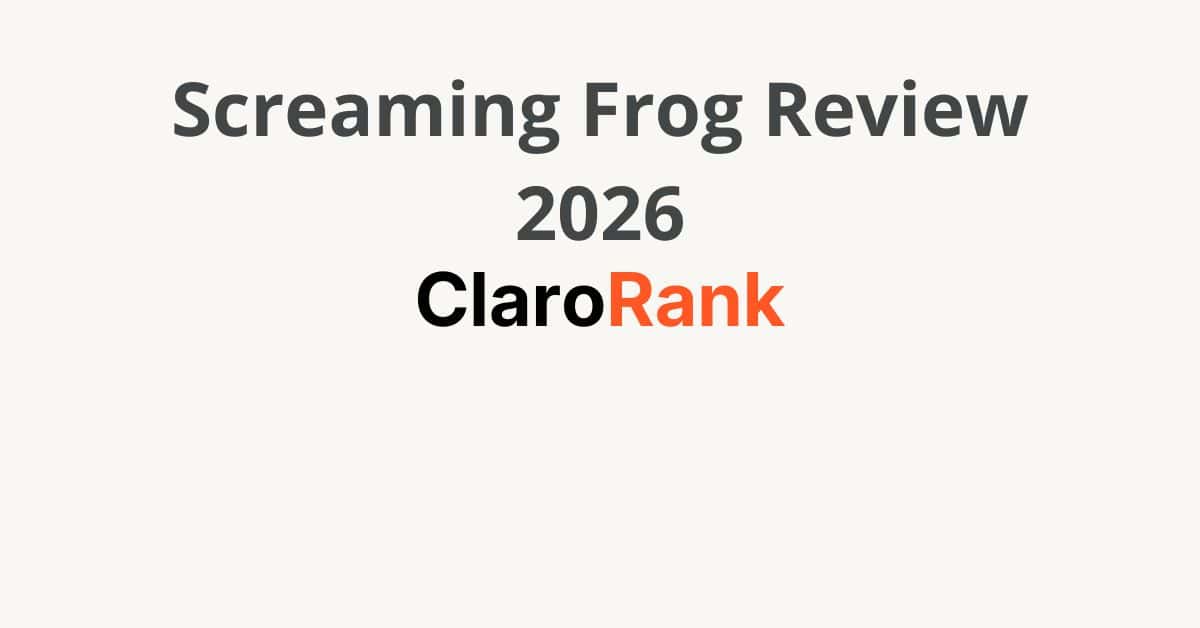 screaming frog review 2026