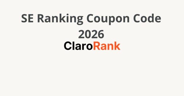 SE Ranking Coupon Code 2026