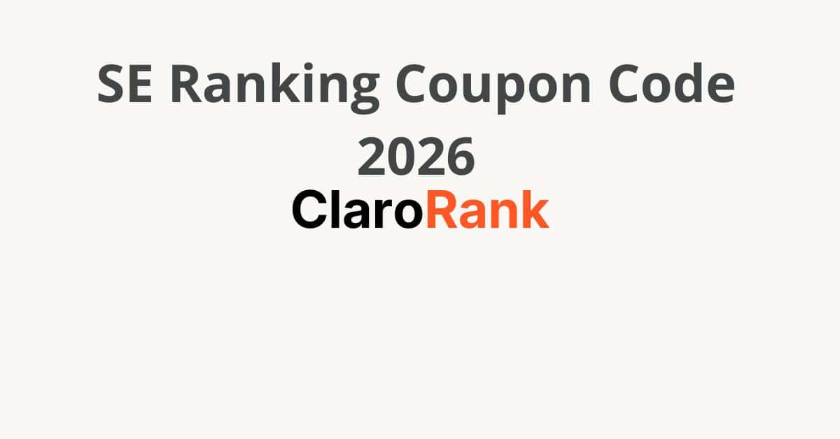 SE Ranking Coupon Code 2026