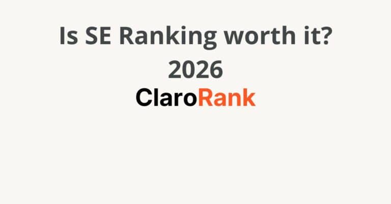 Is SE Ranking worth it?