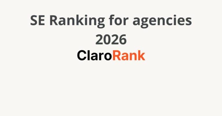 se ranking for agencies