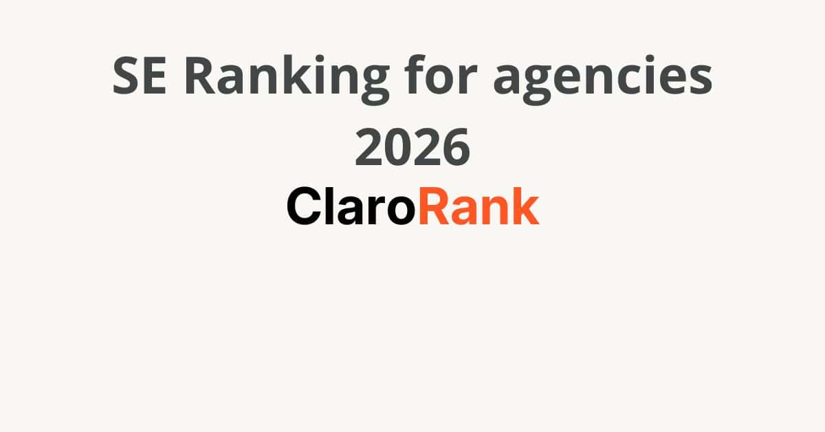 se ranking for agencies