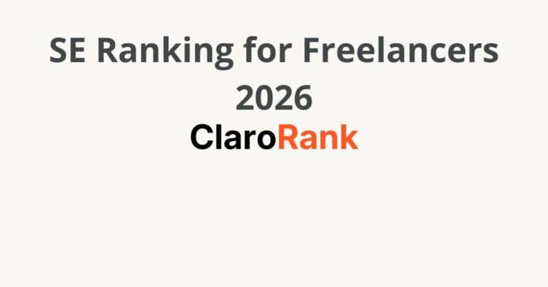 SE Ranking for Freelancers