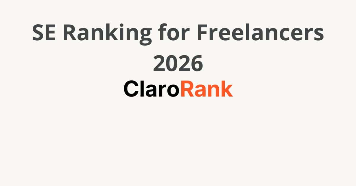 SE Ranking for Freelancers
