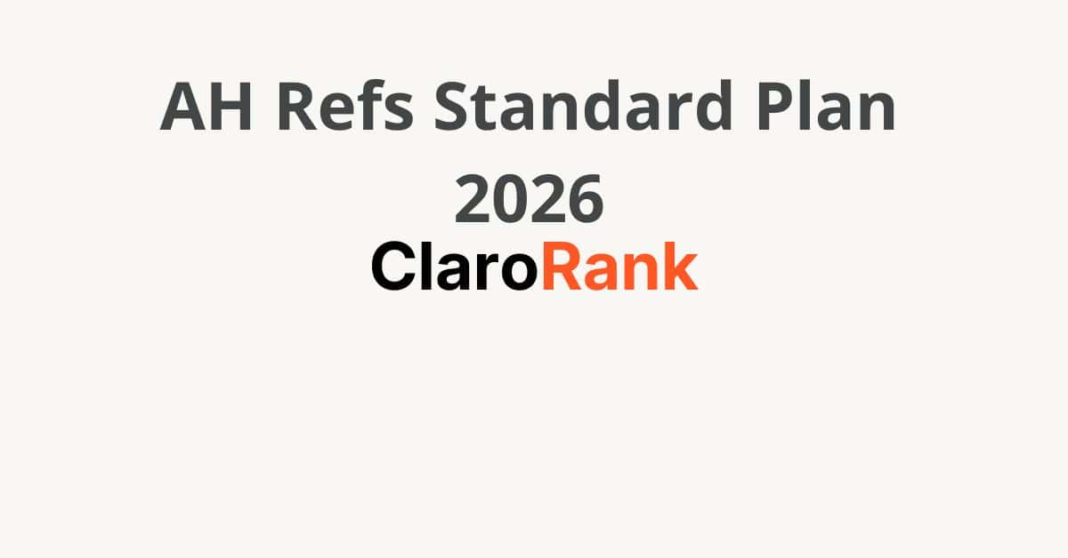 Ahrefs Standard Plan 2026